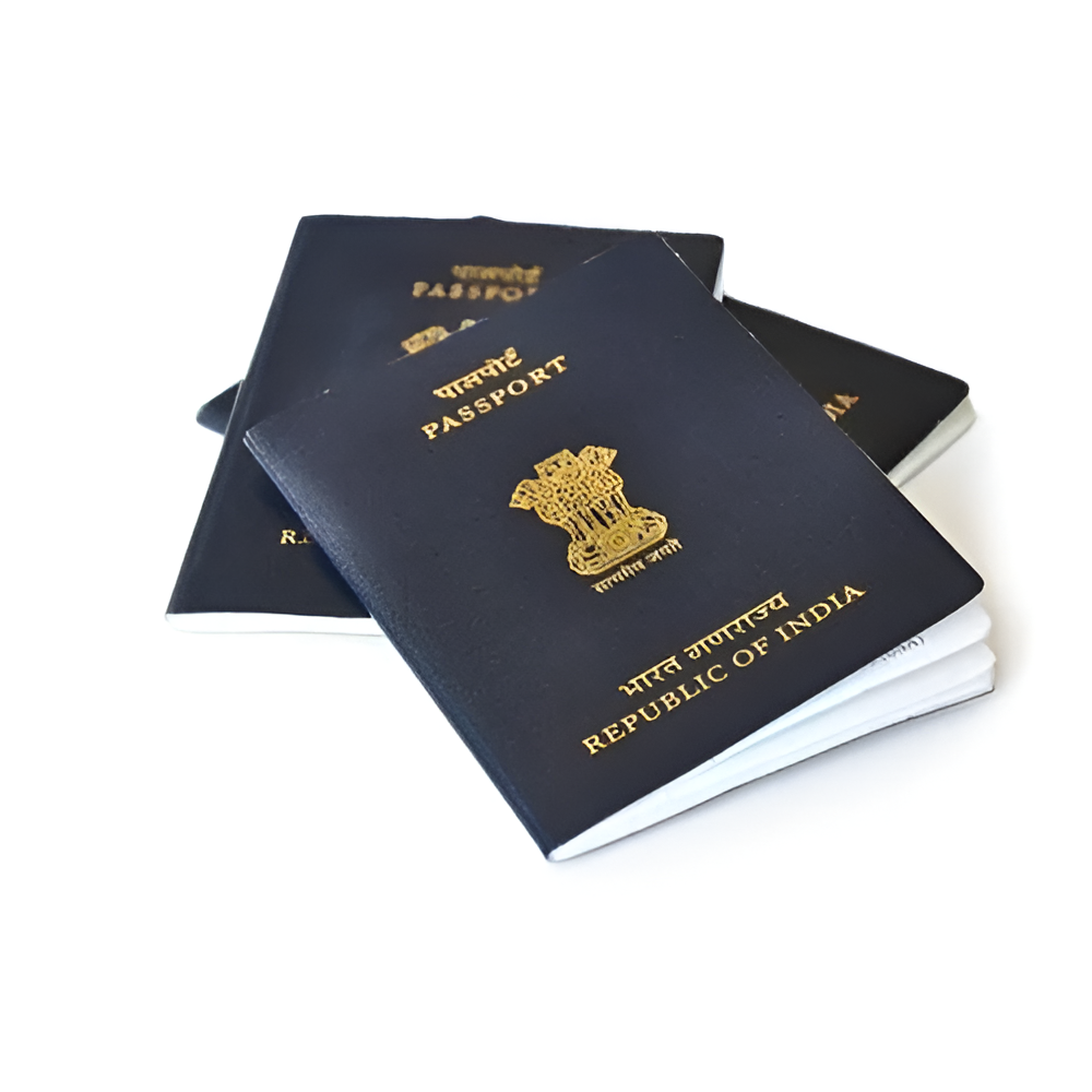 Traveloite consultant explaining the passport process to a happy client
